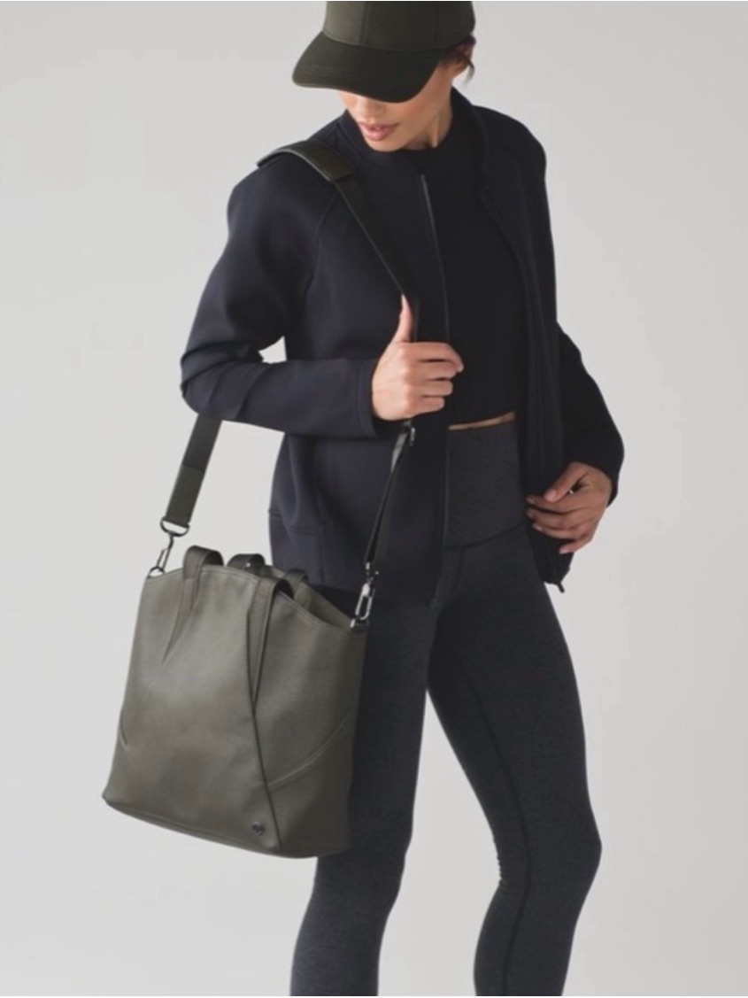 Lululemon All Day Tote - Dark Olive